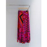 Pucci Vivara Silk Wide‑Leg Pants ✨ Heavy‑weight 19‑momme silk twill, adorned with the vibrant Vivara marble placement print. Side‑zip closure.  Sizes: 36, 38, 40, 42