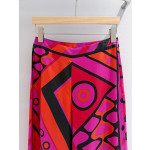 Pucci Vivara Silk Wide‑Leg Pants ✨ Heavy‑weight 19‑momme silk twill, adorned with the vibrant Vivara marble placement print. Side‑zip closure.  Sizes: 36, 38, 40, 42