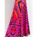 Pucci Vivara Silk Wide‑Leg Pants ✨ Heavy‑weight 19‑momme silk twill, adorned with the vibrant Vivara marble placement print. Side‑zip closure.  Sizes: 36, 38, 40, 42
