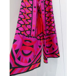Pucci Vivara Silk Wide‑Leg Pants ✨ Heavy‑weight 19‑momme silk twill, adorned with the vibrant Vivara marble placement print. Side‑zip closure.  Sizes: 36, 38, 40, 42