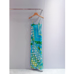 Pucci Strap Silk Dress ✨ 100% silk crepe. Pull‑on style with V‑neck. Slip maxi dress rendered in bold, eye‑catching vivid print, featuring side slits.  Sizes: 36, 38, 40, 42