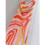 Pucci Strap Silk Dress ✨ 100% silk crepe. Pull‑on style with V‑neck. Slip maxi dress rendered in bold, eye‑catching vivid print, featuring side slits.  Sizes: 36, 38, 40, 42