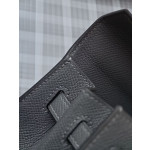 kelly 25cm bag H0 雾霾灰 Gris Misty Epsom leather Silver hardware