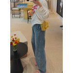 Top-level 26m cf large mini 20cm mesh chain bag, Coco Beach series woven fishing net bag, cross-body messenger bag