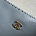 Top-level 26mChanel cf large mini 20cm mesh-cut chain bag, Coco Beach series woven fishing net bag, cross-body shoulder bag