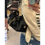 頂级 小香 26a 毛毛款 hobo包 吊床包 嬉皮包链条包抽绳水桶包mini  25bag单肩斜挎包21*22*11