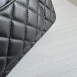 Top-level 26a Chanel cf large mini extended crossbody handle handle handle diamond pattern caviar pattern leather chain bag single shoulder messenger bag 25*12