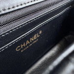 Top-level 26a Chanel cf large mini extended crossbody handle handle handle diamond pattern caviar pattern leather chain bag single shoulder messenger bag 25*12