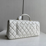 Top-level 26a Chanel cf large mini extended crossbody handle handle handle diamond pattern caviar pattern leather chain bag single shoulder messenger bag 25*12