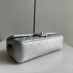 Top-level 26a Chanel cf large mini extended crossbody handle handle handle diamond pattern caviar pattern leather chain bag single shoulder messenger bag 25*12