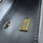 Top-level 26a Chanel cf large mini extended crossbody handle handle handle diamond pattern caviar pattern leather chain bag single shoulder messenger bag 25*12