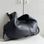 Top-grade Y Yangshulin MOMBASA hobo messenger bag, made of cowhide leather, single shoulder bag, large size, 31*48
