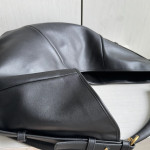 Top-grade Y Yangshulin MOMBASA hobo messenger bag, made of cowhide leather, single shoulder bag, large size, 31*48