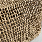 Top-tier Yangshulin Icare Laffy straw woven bag, women's woven bag, lambskin maxi vintage bag, extra-large shopping bag, shoulder bag, small size 28*31