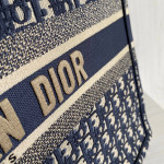 *Dior book tote embroidery canvas handbag shopping bag beach bag large size 42*34 small size 37*28