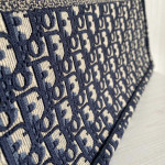*Dior book tote embroidery canvas handbag shopping bag beach bag large size 42*34 small size 37*28