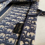 *Dior book tote embroidery canvas handbag shopping bag beach bag large size 42*34 small size 37*28
