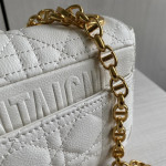 Dior Cargo Vintage Chain Crossbody Shoulder Bag, Small 20cm, Large 25cm, CD Montaigne, Vintage, Chain Crossbody Shoulder Bag, Small 20cm, Large 25cm