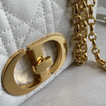 Dior Cargo Vintage Chain Crossbody Shoulder Bag, Small 20cm, Large 25cm, CD Montaigne, Vintage, Chain Crossbody Shoulder Bag, Small 20cm, Large 25cm
