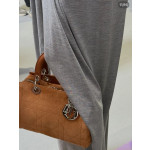 Top-tier Dior Daffa bag, suede and CD matte leather classic diamond pattern handbag, cross-body shoulder bag, 24*16