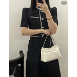 Top-level dior bow bag, bowknot bag, CD imported lambskin, chain shoulder bag, messenger bag, clutch bag, 26*16
