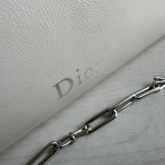 Top-level dior bow bag, bowknot bag, CD imported lambskin, chain shoulder bag, messenger bag, clutch bag, 26*16