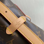 New LV yellow leather patchwork carryall messenger bag, single shoulder bag PM, crossbody bag, large size 39*30*15, small size 29*12*24